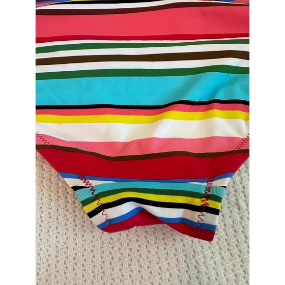 Profile Blush by Gottex Candycane Underwire Striped Bikini Top & Bottom Sz. M - Picture 7 of 10